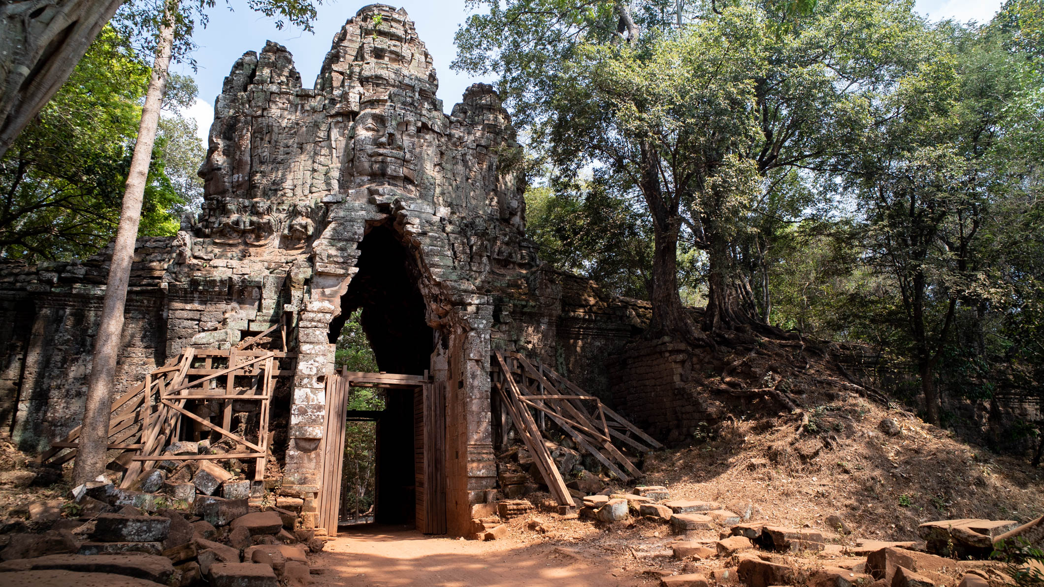 The South Gate of Angkor Thom, Cambodia